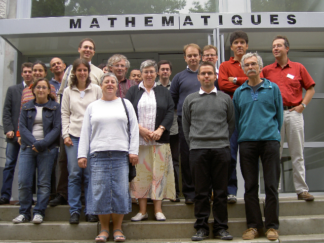 photo de groupe MONUM du 5 septembre 2008